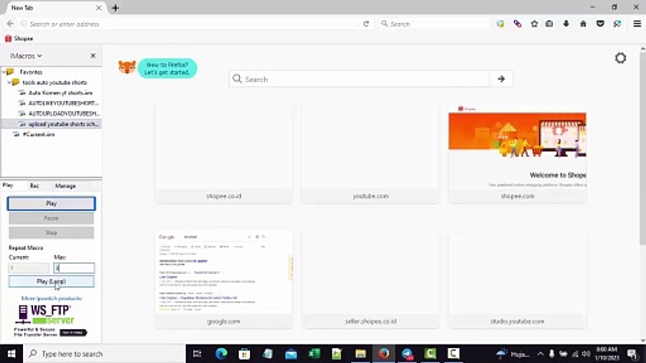 Auto Upload Video Youtube Shorts - Bot Upload Video Otomatis Youtube Short