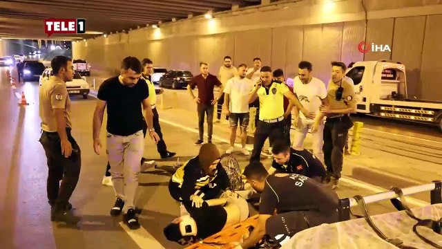 Oğlu kaza yapan babanın feryadı yürek dağladı