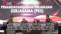 Penandatanganan Perjanjian Kerjasama Antara Jam Intel Kejaksaan RI Dengan Puspom TNI