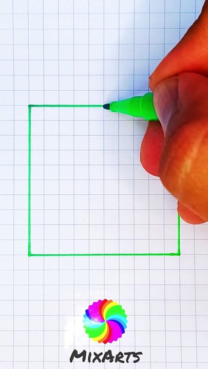 MixArts | How to Draw Aesthetic Figure Tutorial #art #3ddrawing #tutorial #aesthetic #principiante