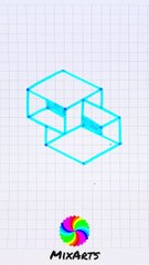 MixArts | How to Draw Aesthetic Figure Tutorial #art #3ddrawing #tutorial #aesthetic #principiante