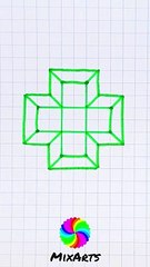 MixArts | How to Draw Aesthetic Figure Tutorial #art #3ddrawing #tutorial #aesthetic #principiante