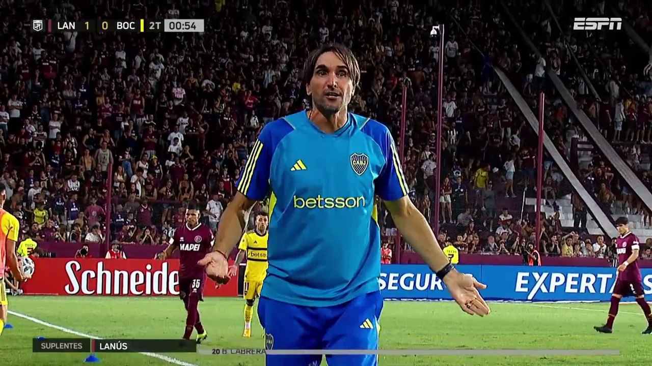 Lanús 2 vs Boca Juniors 1 - Primer Tiempo - Fecha 6 - Copa de la Liga 2024