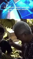 Kunjungan Ganjar Pranowo ke Pasar Warakas Jakarta
