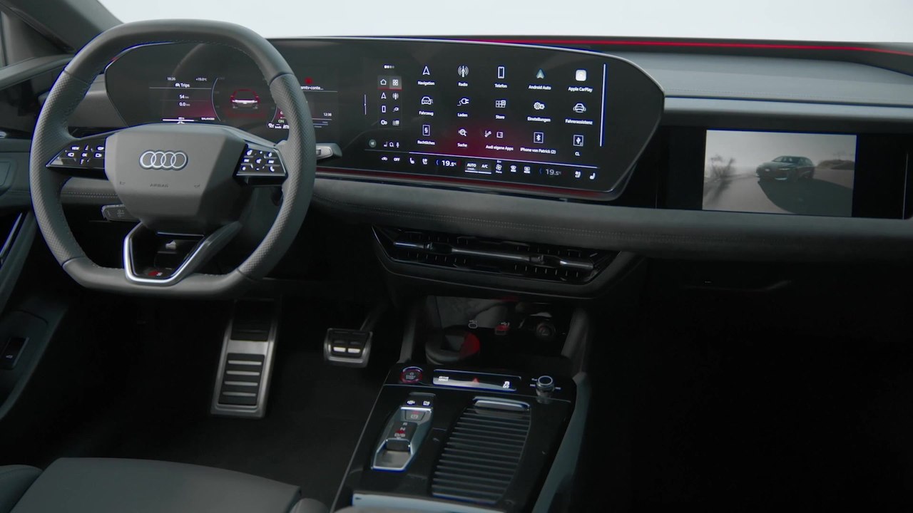Der Audi A6 e-tron - Interieurdesign und MMI Panoramadisplay