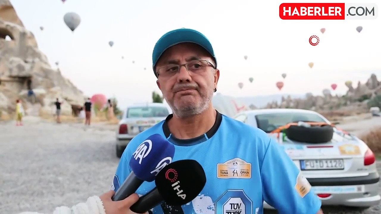 Doğu Batı Dostluk ve İpek Yolu Rallisi Kapadokya'ya ulaştı