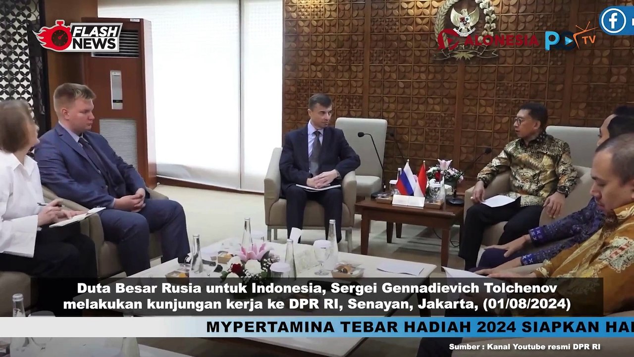 Dubes Rusia Undang DPR Hadiri Eurasian Women's Forum