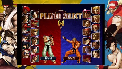 SNK VS_ CAPCOM SVC CHAOS sergio reyes ledesma vs ryo