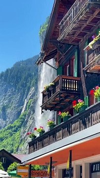 Most+beautiful+villages+in+Switzerland++#switzerland+#lauterbrunnen+#nature+#waterfall+#travel
