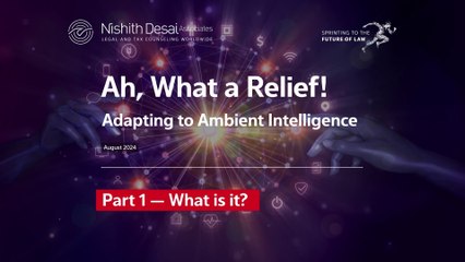 Adapting to Ambient Intelligence - Part 1 - What is it?