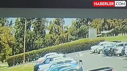 Kaliforniya'daki golf sahasına uçak düştü: Golfçü ölümden kıl payı kurtuldu