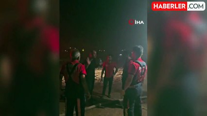 Mersin'de atık alanda yangın kontrol altına alındı