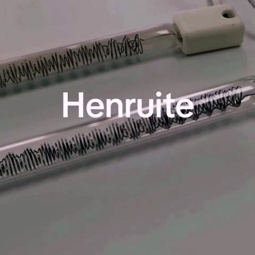 Fast medium wave infrared emitter 1.6um peak wavelength to drying process for surface material