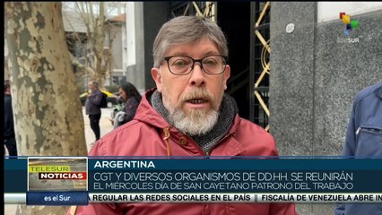 CGT y organismos de DD.HH. se reunirán el miércoles día de San Cayetano