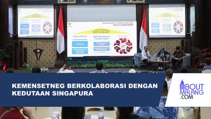 KEMENTERIAN SEKRETARIAT NEGARA MENJALIN KERJA SAMA DENGAN KEDUTAAN BESAR SINGAPURA DI JAKARTA