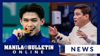Senate resolution seeks to award 2-time Olympic gold medalist Yulo