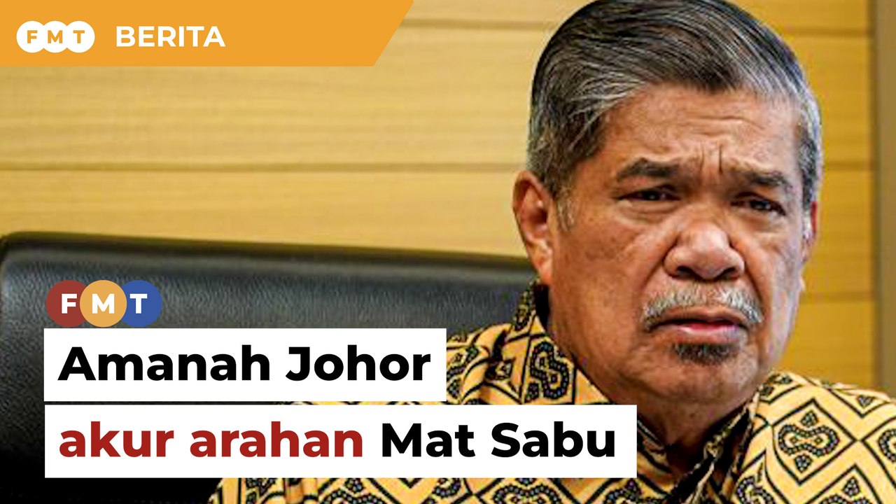 Amanah Johor akur arahan Mat Sabu, tak bincang kerusi Mahkota di media