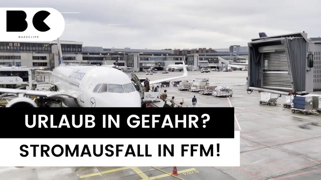 Stromausfall am Frankfurter Flughafen sorgt für Probleme