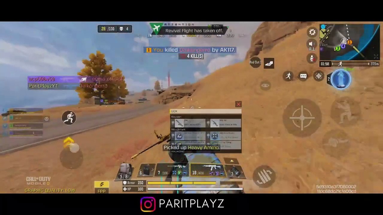 1v3 Clutch | Call Of Duty Mobile