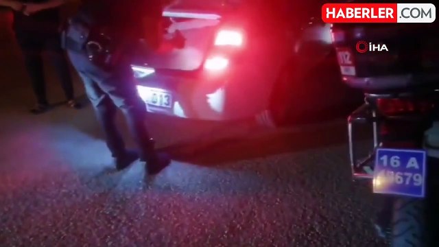 Bursa'da Yunus Polisleri Şok Uygulama Yaptı