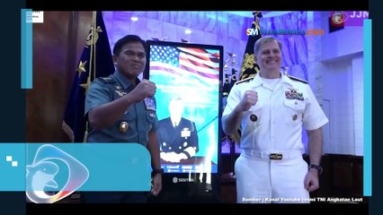 KSAL Laksamana TNI Muhammad Ali Terima Kunjungan Panglima Armada Ke-7 Angkatan Laut Amerika Serikat Vice Admiral Fred Kacher