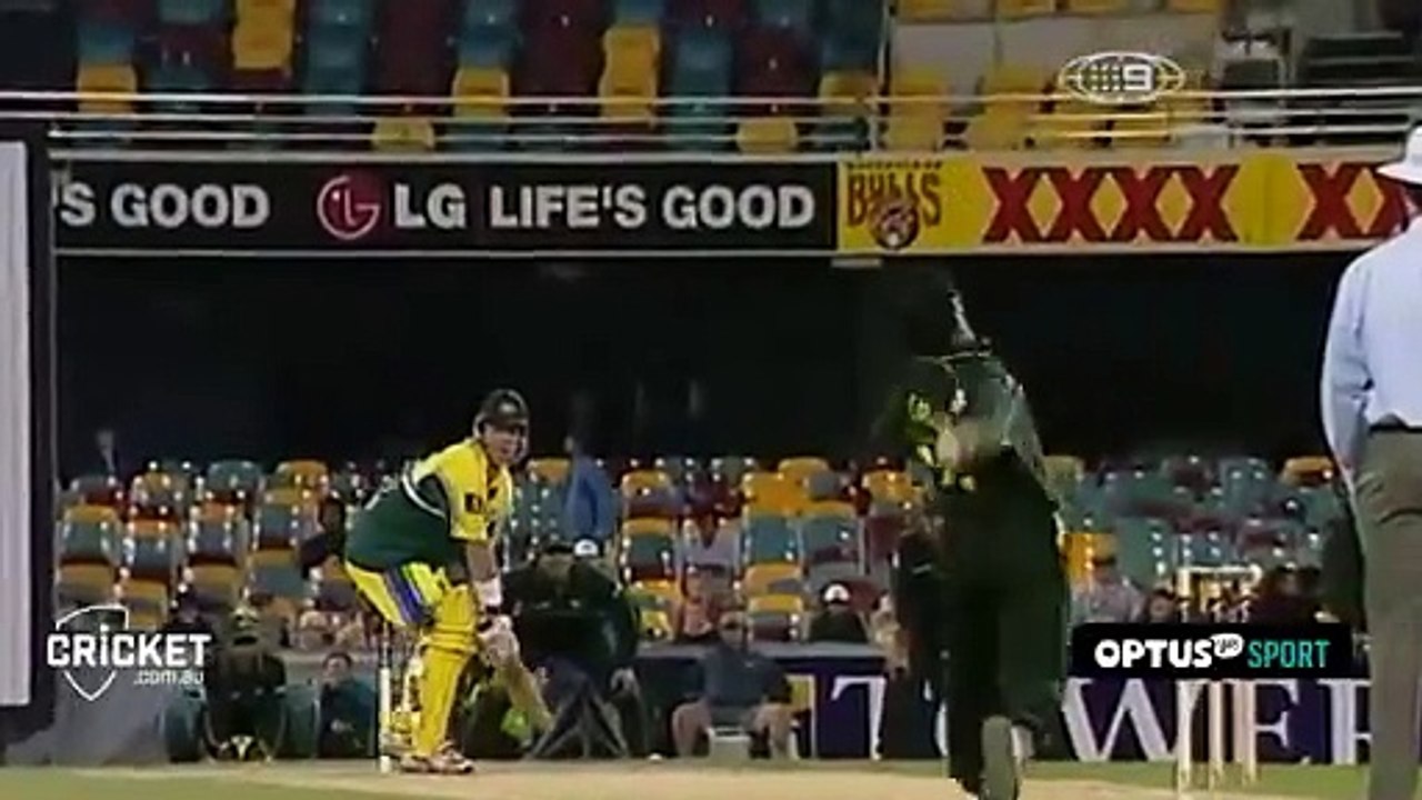 Shoaib sizzles at the Gabba