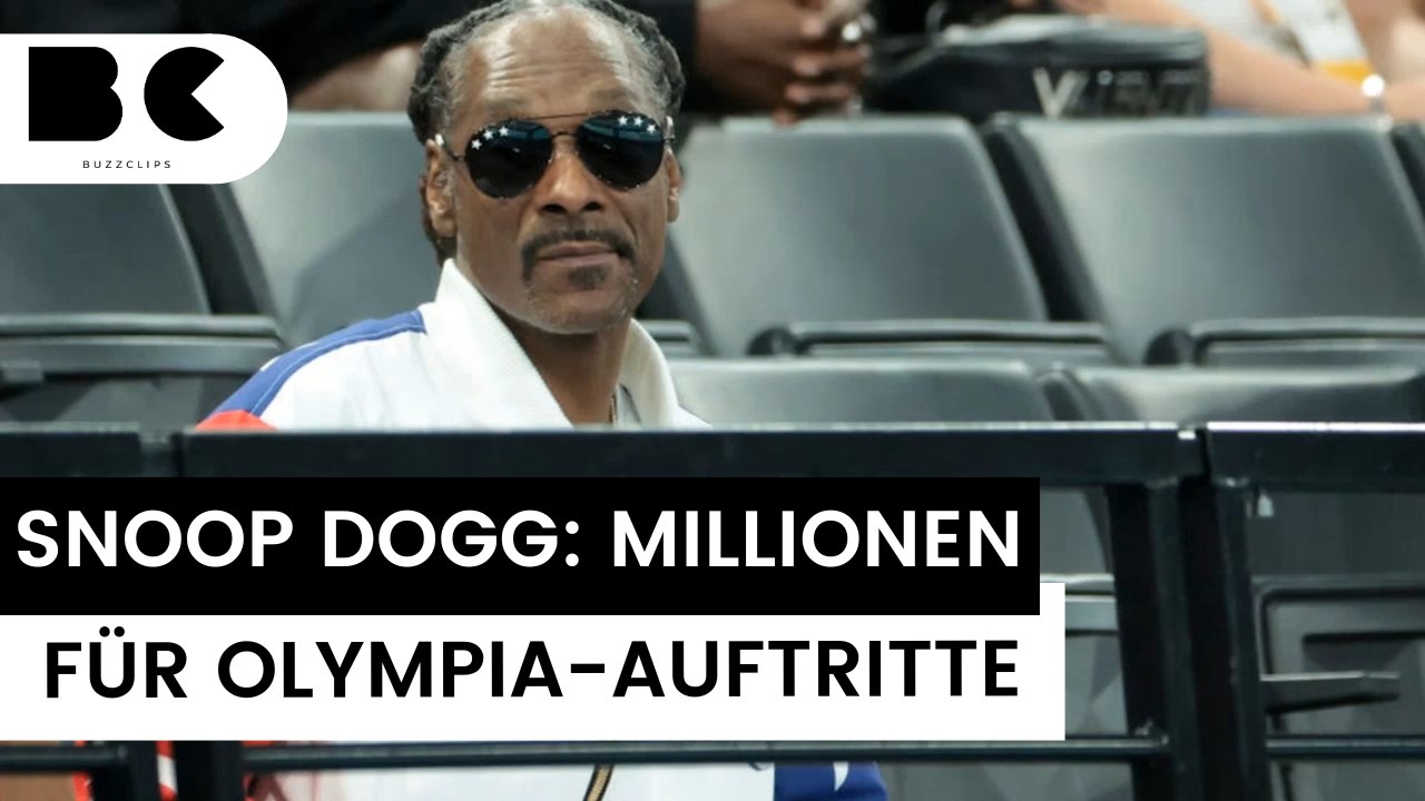 So viel bekommt Snoop Dogg für seine Olympia-Auftritte!