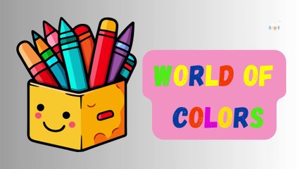 Colors Learning | Colors Song for Kids and Toddlers | Kids Vocabulary | Bright Spark Station