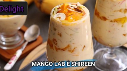 How to make mango delight in home easy