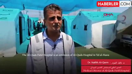 Filistin Kızılayı, Gazze'deki Sahra Hastanesinde 56 Bin Yaralıya Hizmet Verdi