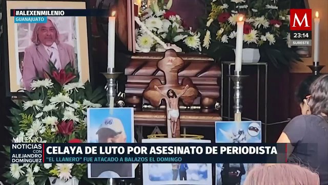 Celaya despide al periodista asesinado que contaba con protección policial