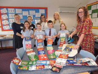 William Alvey School crisp packet project