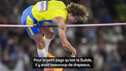 Paris 2024 - Duplantis : "J'espère que la Suède est fière de moi"