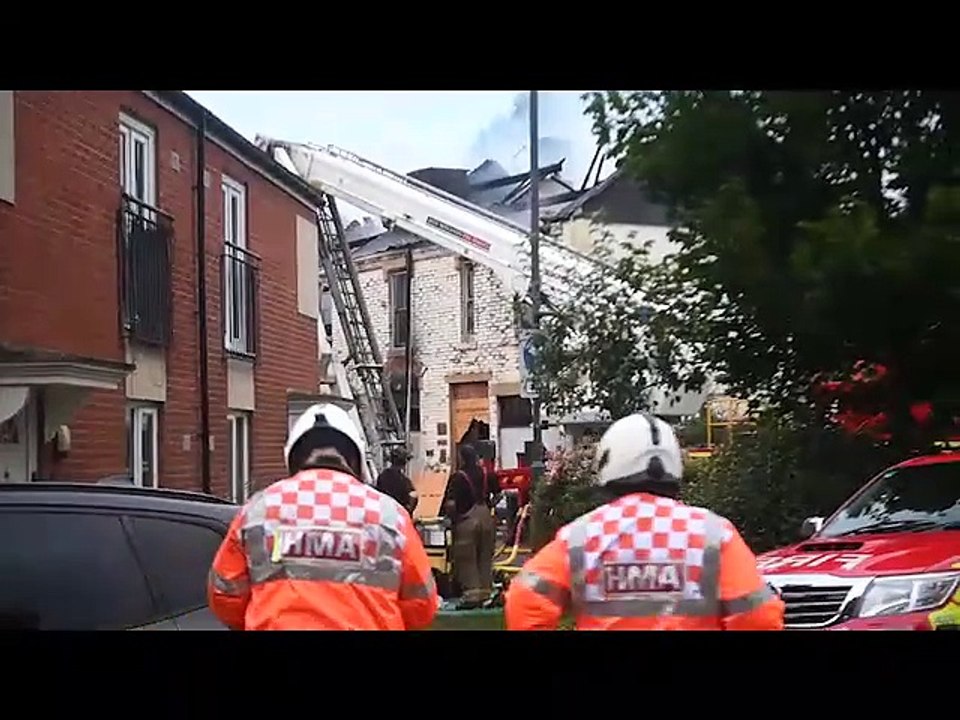 Fire crews tackling Willenhall fire after old factory goes up in flames