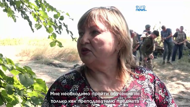 Харьковчане проходят начальную военную подготовку