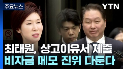 노소영·최태원 이혼 소송 3라운드...'노태우 비자금 메모' 다툰다 / YTN