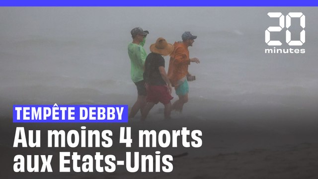 La tempête tropicale Debby fait au moins 4 morts aux Etats-Unis