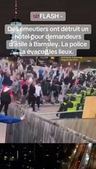 Une attaque d'extrême droite contre un hôtel de Rotherham