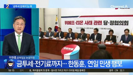 ‘블랙먼데이’ 다음 날…한동훈, ‘금투세 폐지’ 강조