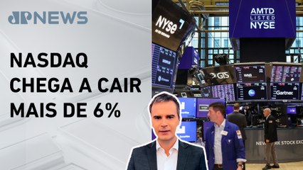 Gigantes da tecnologia perdem quase US$ 1 trilhão em valor; Bruno Meyer comenta