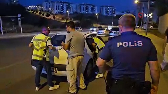 Alkollü tır sürücüsü dakikalarca polise dil döktü