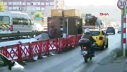 İstanbul'da 3 ayrı yol çalışması trafiği kilitledi