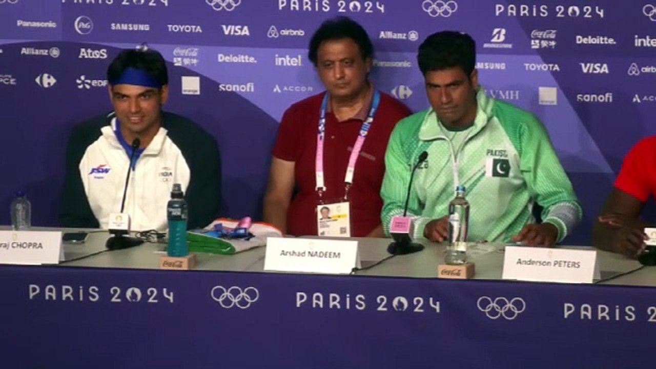 Arshad Nadeem Press Conference After winning the Gold Medal in Javelin Throw