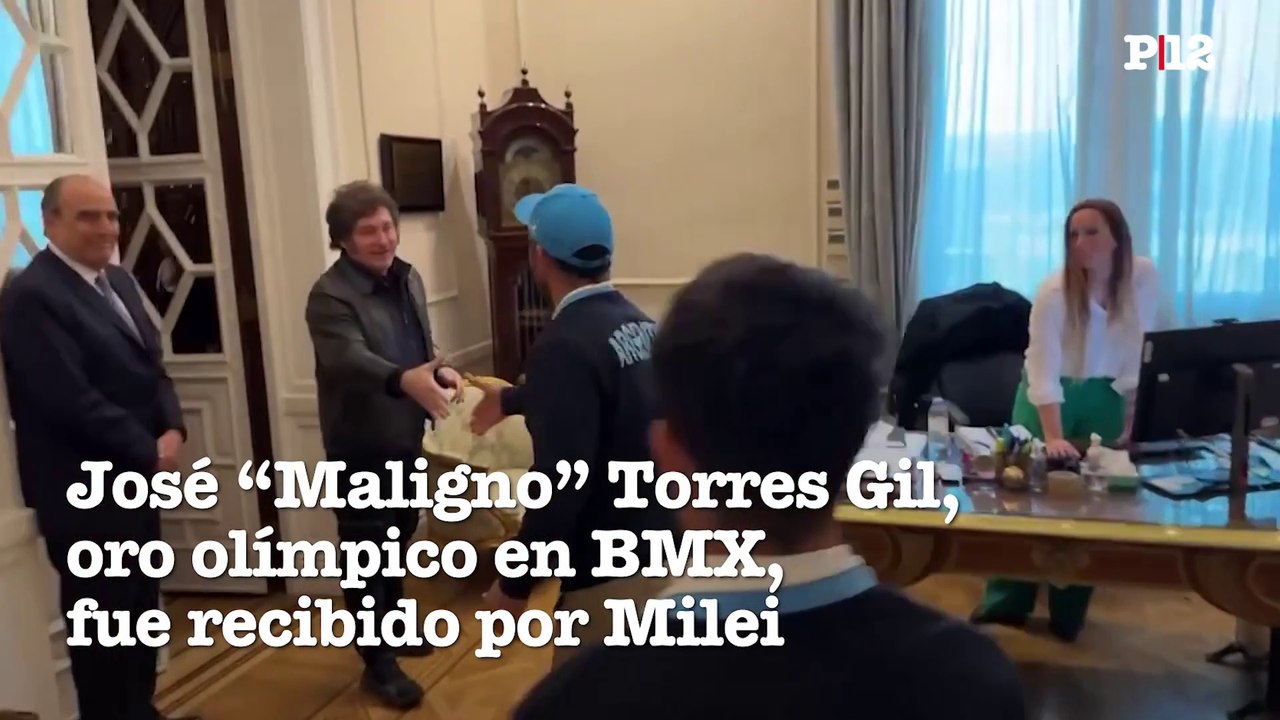 José "Maligno" Torres Gil se reunió con Milei en la Casa Rosada y saludaron desde el balcón