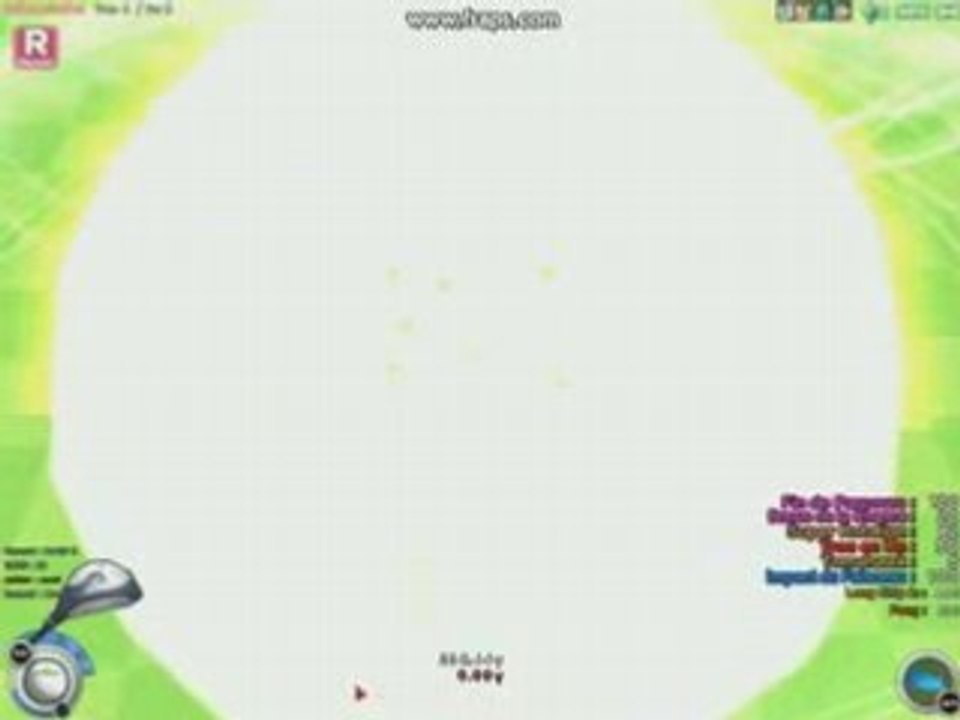 pangya vallée des cerisiers trou 6 HIo beam