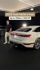 2025 Audi A6/S6 e-tron Sportback