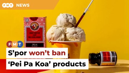 No plans to ban ‘Pei Pa Koa’ flavoured products, says S’pore agency