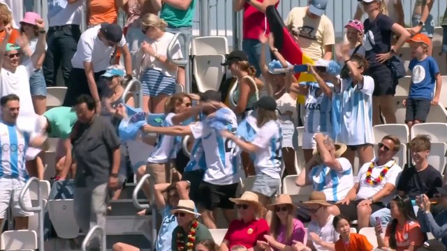 El festejo de Las Leonas al pasar a las semifinales de París 2024