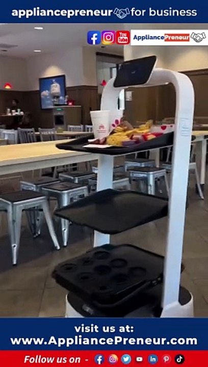 Embracing Automation with Robot Culinary Companions in the Dining ExperienceStep into a world where culinary innovation meets technological prowess with our cutting-edge restaurant experience.   Video credit- @mr.s