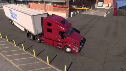 Dried Fruit: Start:Stockton - Destination: San Francisco #Volvo #Trucks #ETS2 -American Truck Simulator